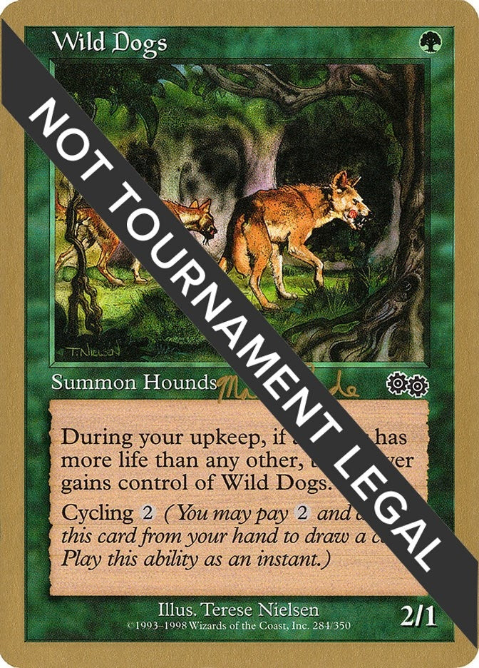 Image for Wild Dogs - 1999 Matt Linde (USG) - Magic: The Gathering