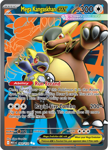 Mega Kangaskhan ex (164/132) (ME01: Mega Evolution)