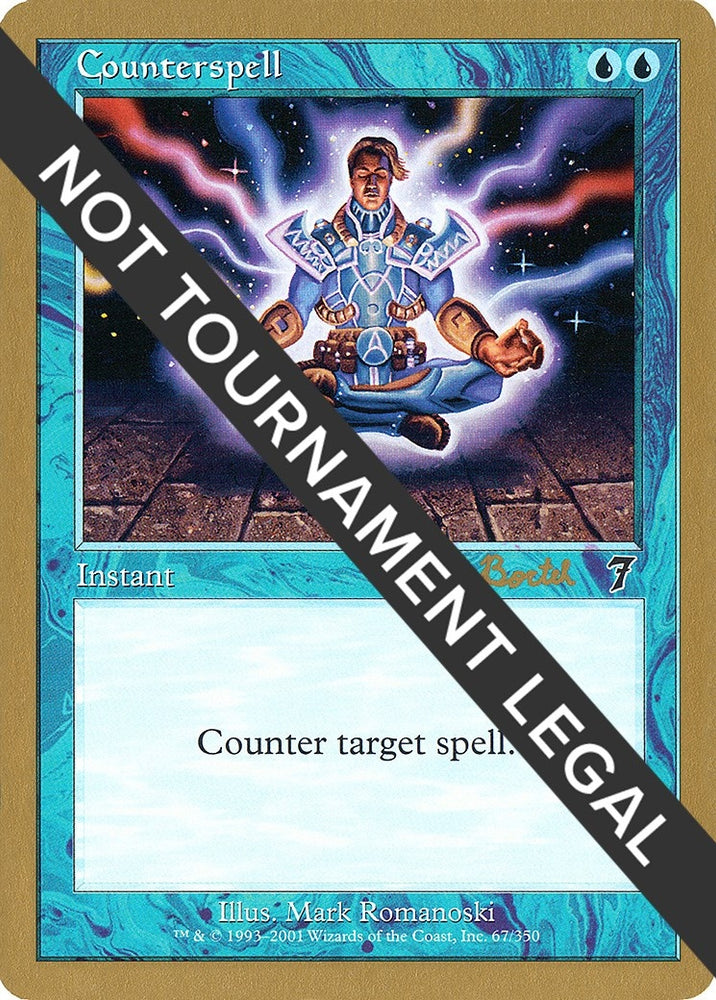 Image for Counterspell - 2001 Alex Borteh (7ED) [World Championship Decks]