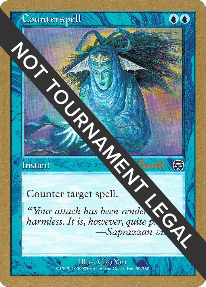 Image for Counterspell - 2001 Alex Borteh (MMQ) [World Championship Decks]