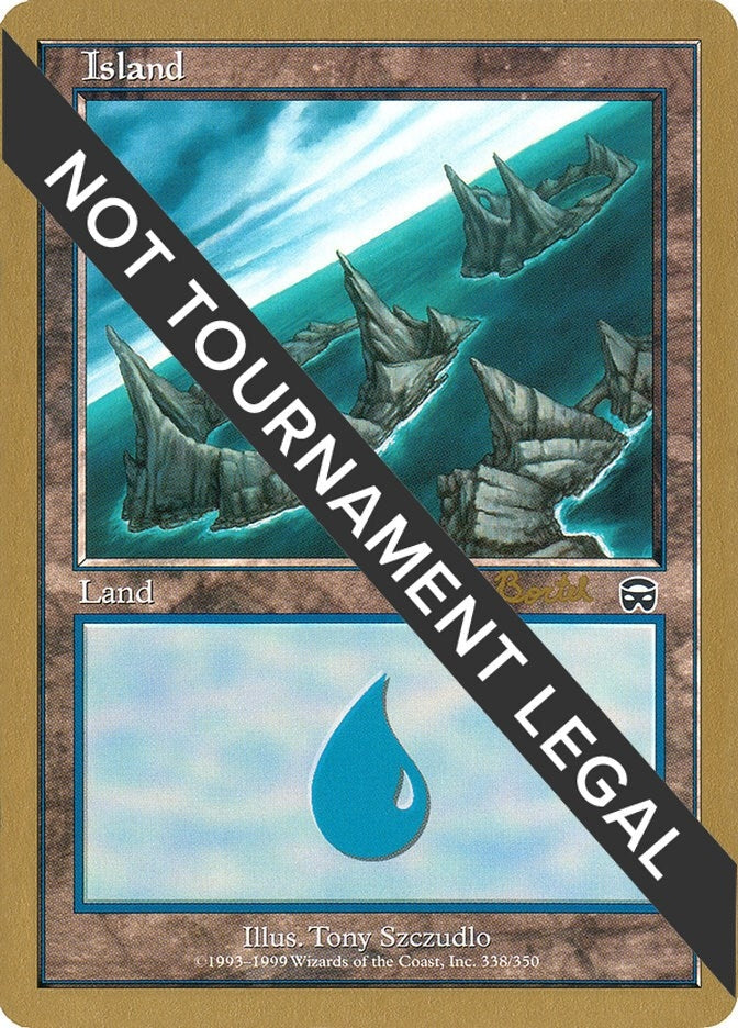 Image for Island (338) - 2001 Alex Borteh (MMQ) [World Championship Decks]