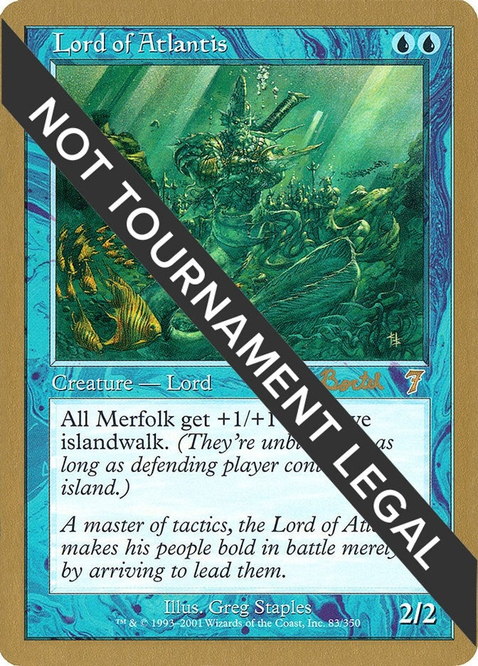 Image for Lord of Atlantis - 2001 Alex Borteh (7ED) [World Championship Decks]