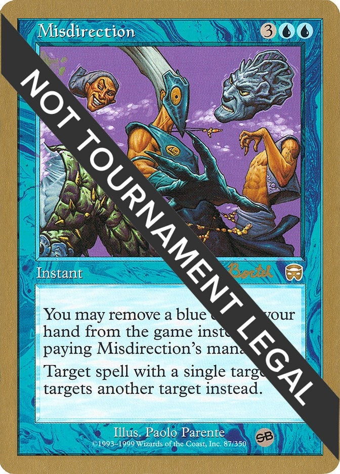 Image for Misdirection - 2001 Alex Borteh (MMQ) (SB) [World Championship Decks]