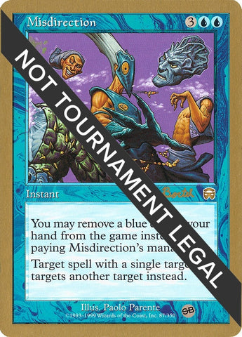 Image for Misdirection - 2001 Alex Borteh (MMQ) (SB) [World Championship Decks]