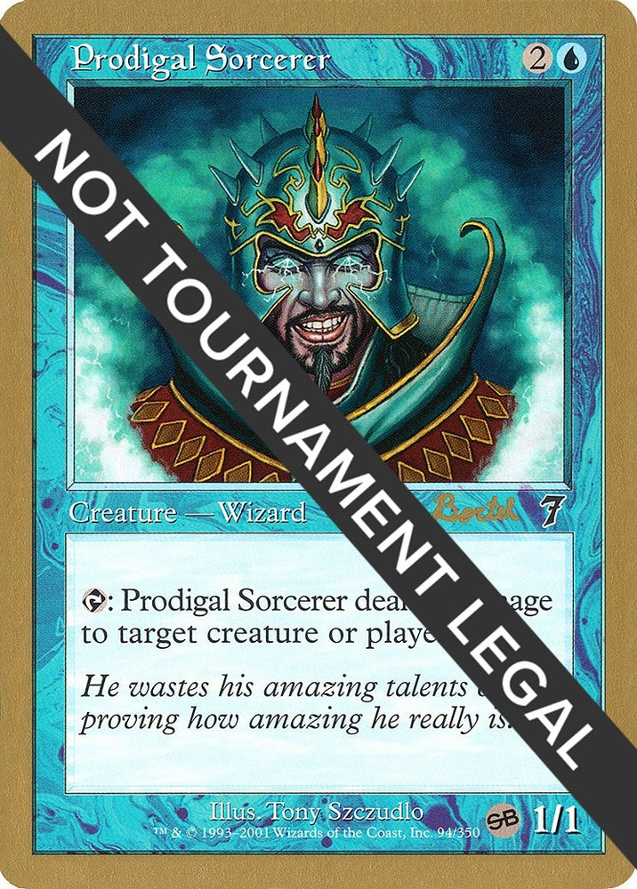 Image for Prodigal Sorcerer - 2001 Alex Borteh (7ED) (SB) [World Championship Decks]
