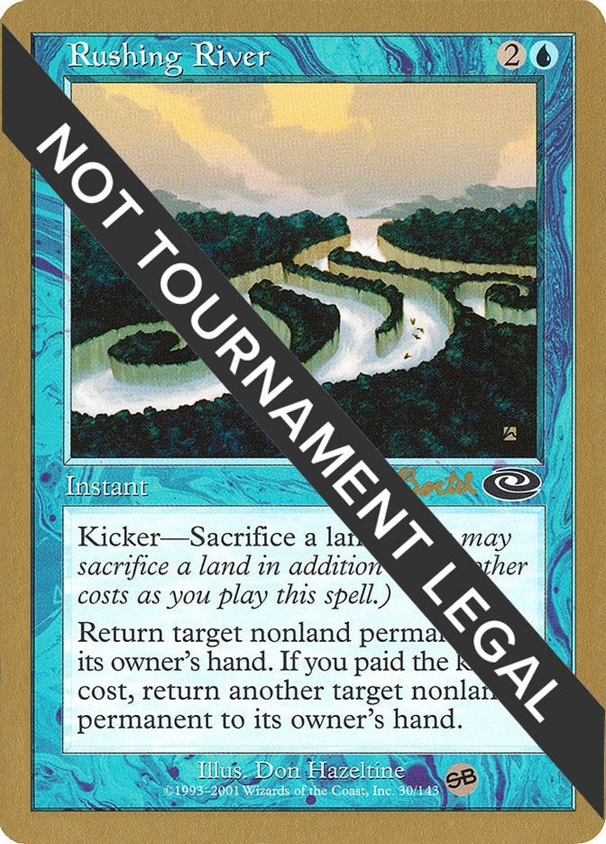 Image for Rushing River - 2001 Alex Borteh (PLS) (SB) - Magic: The Gathering