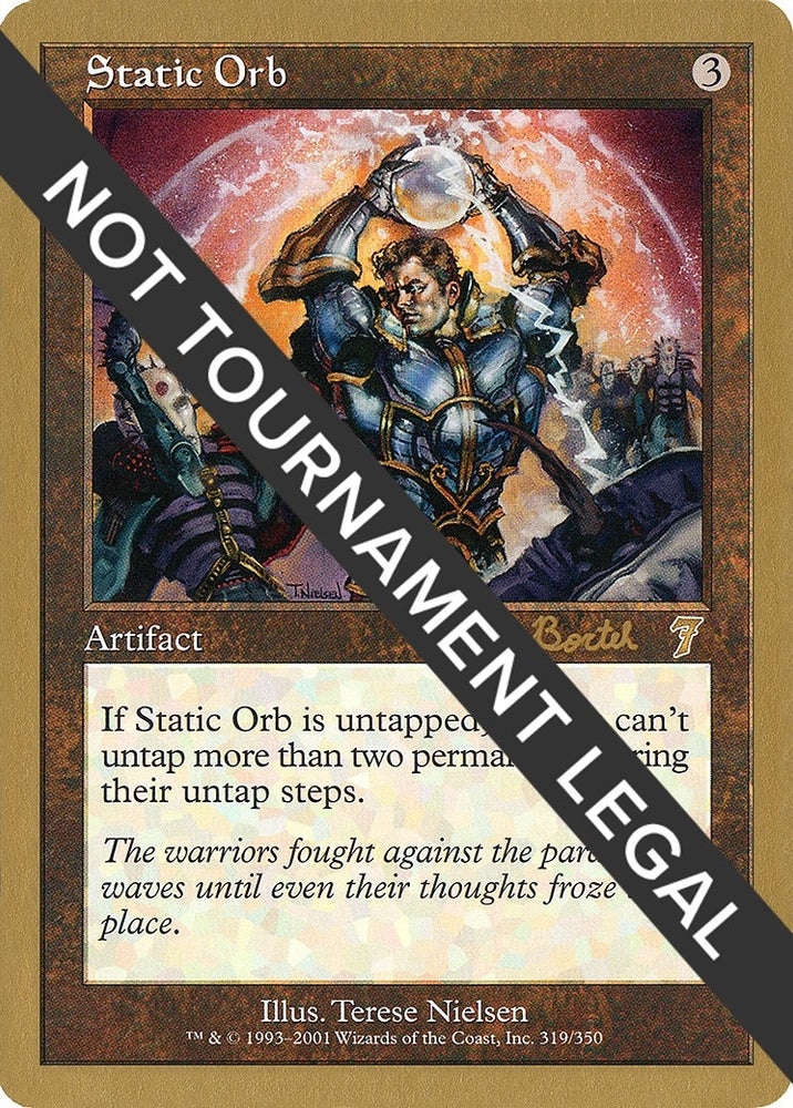 Image for Static Orb - 2001 Alex Borteh (7ED) [World Championship Decks]