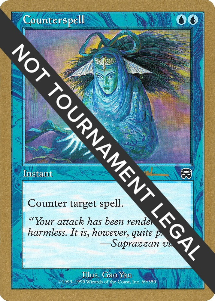 Image for Counterspell - 2001 Antoine Ruel (MMQ) [World Championship Decks]