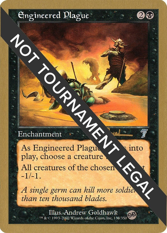 Image for Engineered Plague - 2001 Antoine Ruel (7ED) (SB) [World Championship Decks]