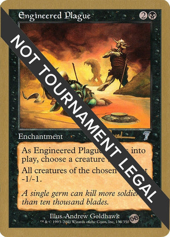 Image for Engineered Plague - 2001 Antoine Ruel (7ED) (SB) [World Championship Decks]