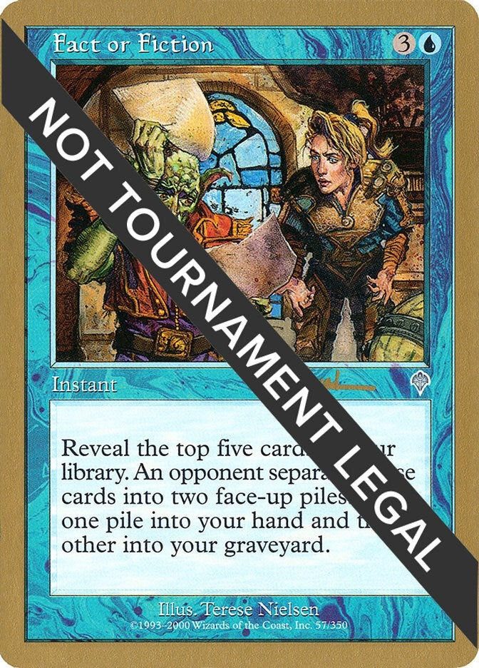 Image for Fact or Fiction - 2001 Antoine Ruel (INV) [World Championship Decks]