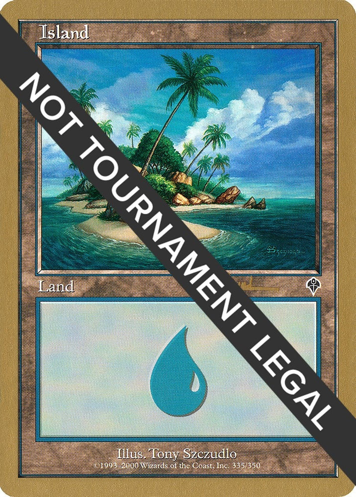 Image for Island (335) - 2001 Antoine Ruel (INV) [World Championship Decks]