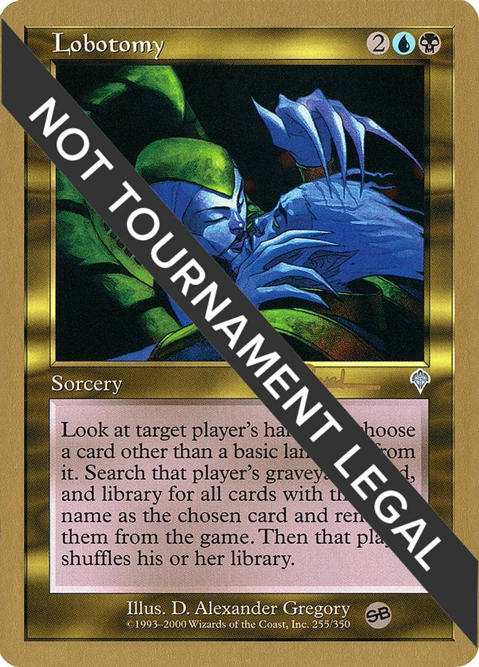 Image for Lobotomy - 2001 Antoine Ruel (INV) (SB) [World Championship Decks]