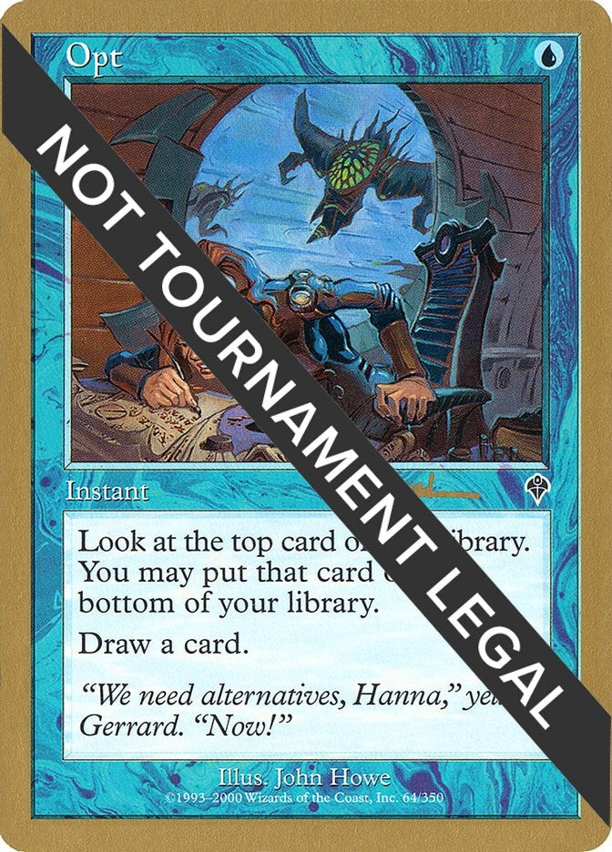 Image for Opt - 2001 Antoine Ruel (INV) [World Championship Decks]
