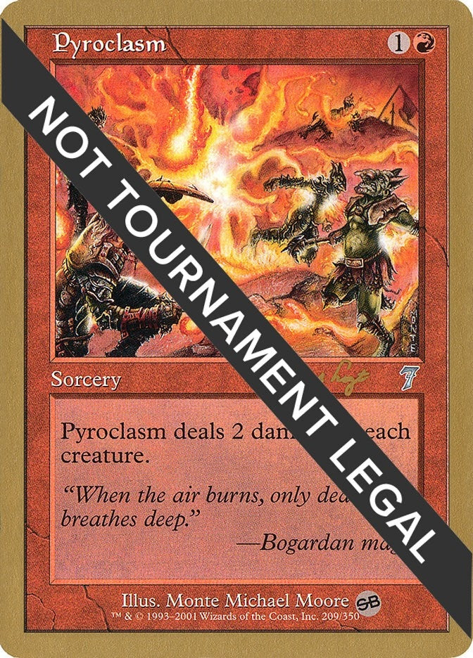 Image for Pyroclasm - 2001 Antoine Ruel (7ED) (SB) - Magic: The Gathering