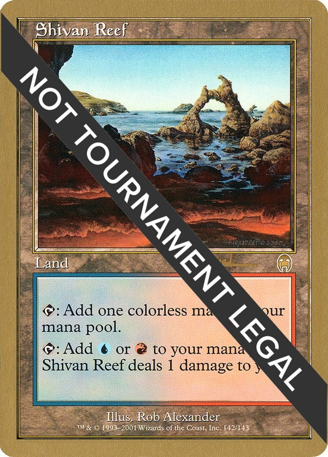 Image for Shivan Reef - 2001 Antoine Ruel (APC) [World Championship Decks]