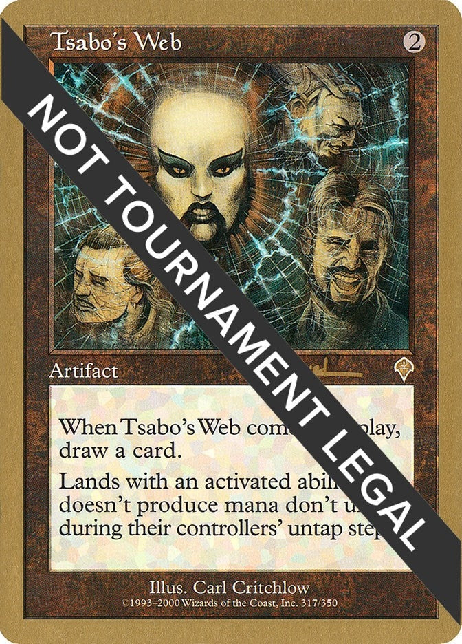 Image for Tsabo's Web - 2001 Antoine Ruel (INV) [World Championship Decks]