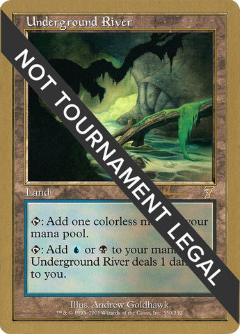 Image for Underground River - 2001 Antoine Ruel (7ED) [World Championship Decks]
