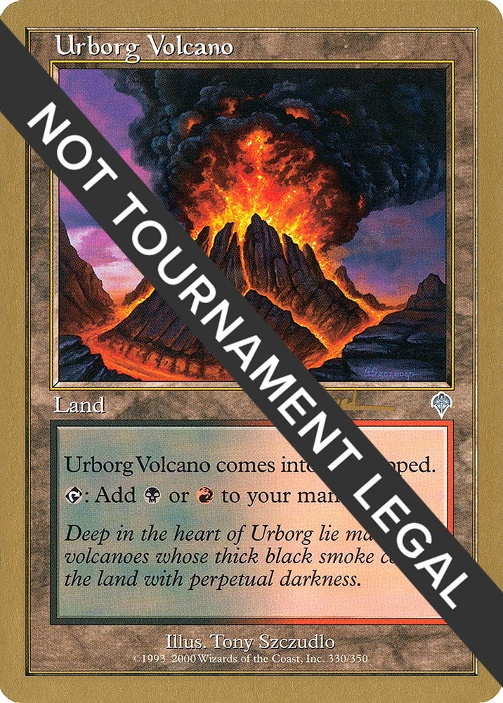Image for Urborg Volcano - 2001 Antoine Ruel (INV) - Magic: The Gathering