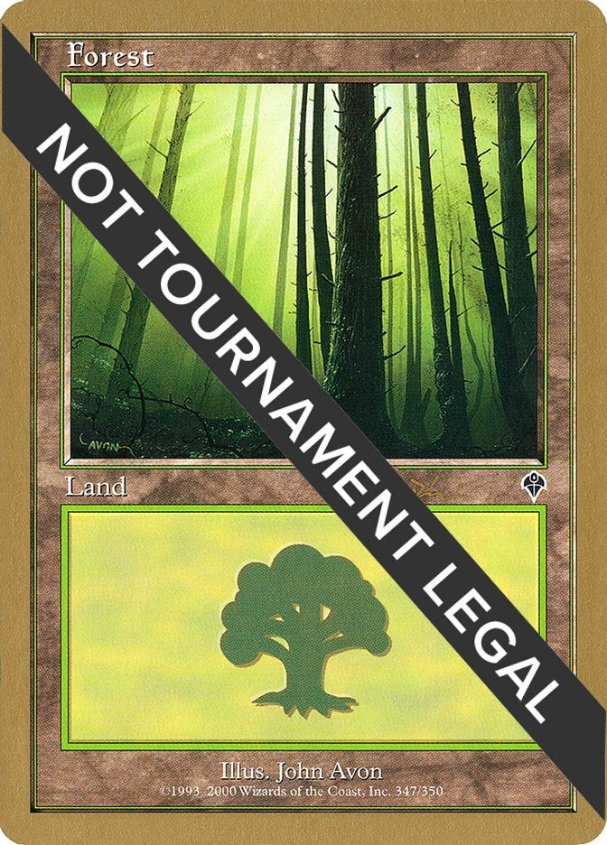 Image for Forest (347) - 2001 Jan Tomcani (INV) [World Championship Decks]