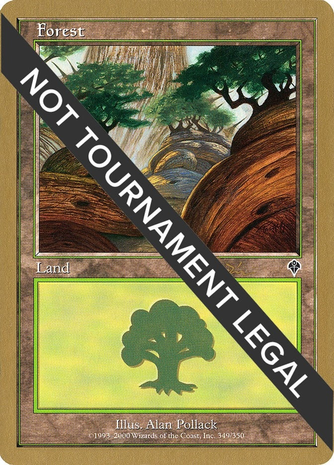 Image for Forest (349) - 2001 Jan Tomcani (INV) [World Championship Decks]