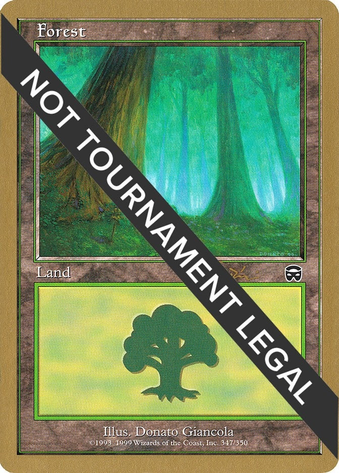 Image for Forest (347) - 2001 Jan Tomcani (MMQ) [World Championship Decks]