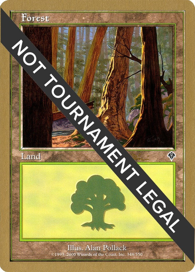 Image for Forest (348) - 2001 Jan Tomcani (INV) [World Championship Decks]