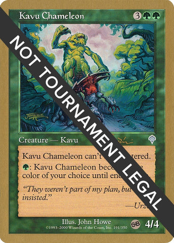 Image for Kavu Chameleon - 2001 Jan Tomcani (INV) (SB) [World Championship Decks]