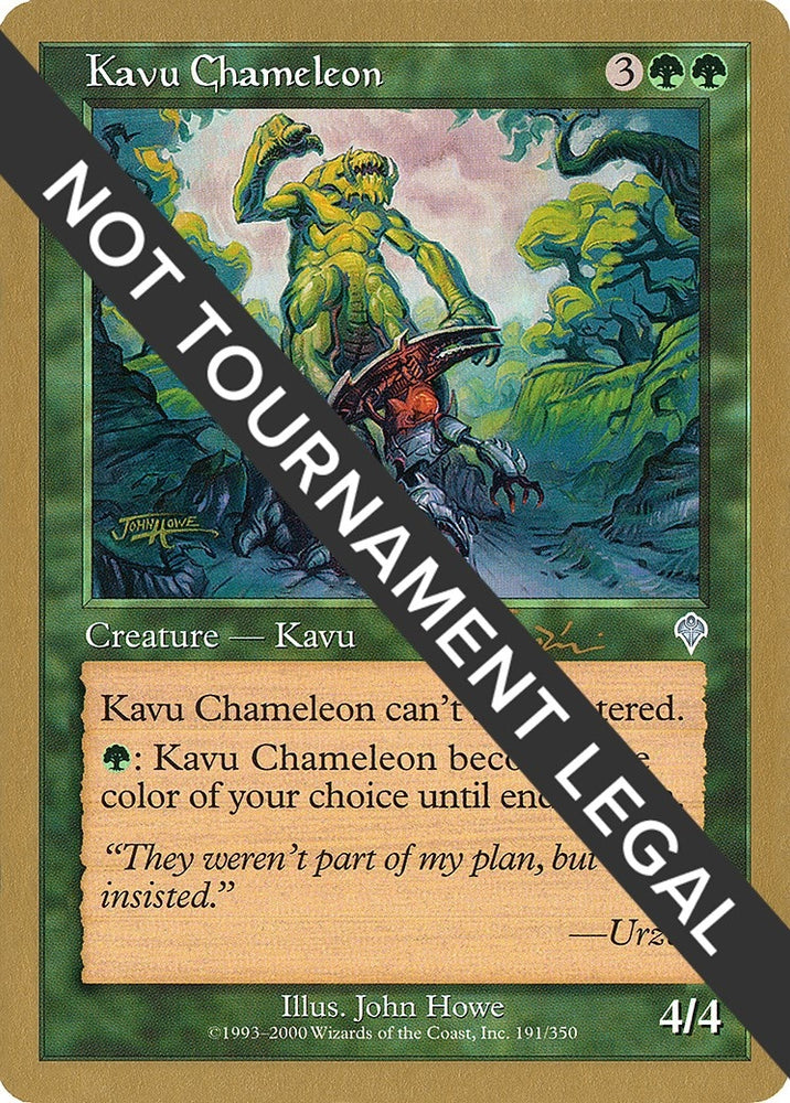 Image for Kavu Chameleon - 2001 Jan Tomcani (INV) [World Championship Decks]