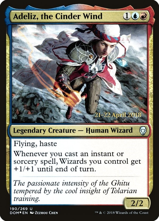 Image for Adeliz, the Cinder Wind (190) [Prerelease Cards]