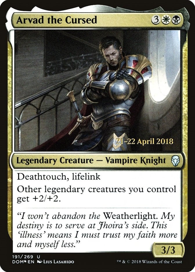Image for Arvad the Cursed (191) [Prerelease Cards]