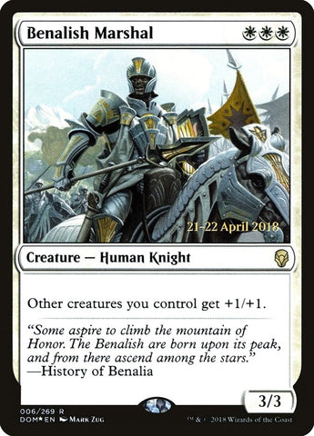 Image for Benalish Marshal (6) [Prerelease Cards]