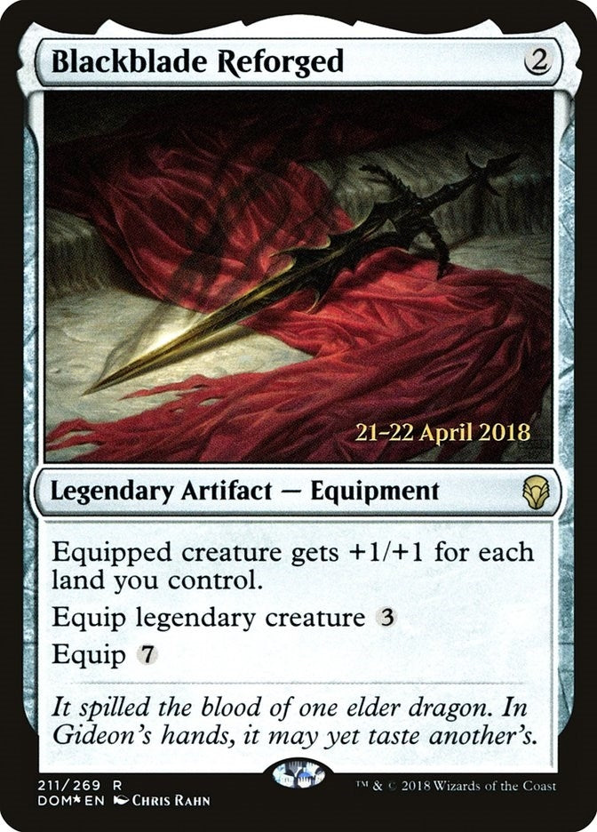 Image for Blackblade Reforged (211) [Prerelease Cards]