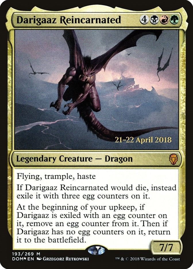 Image for Darigaaz Reincarnated (193) [Prerelease Cards]