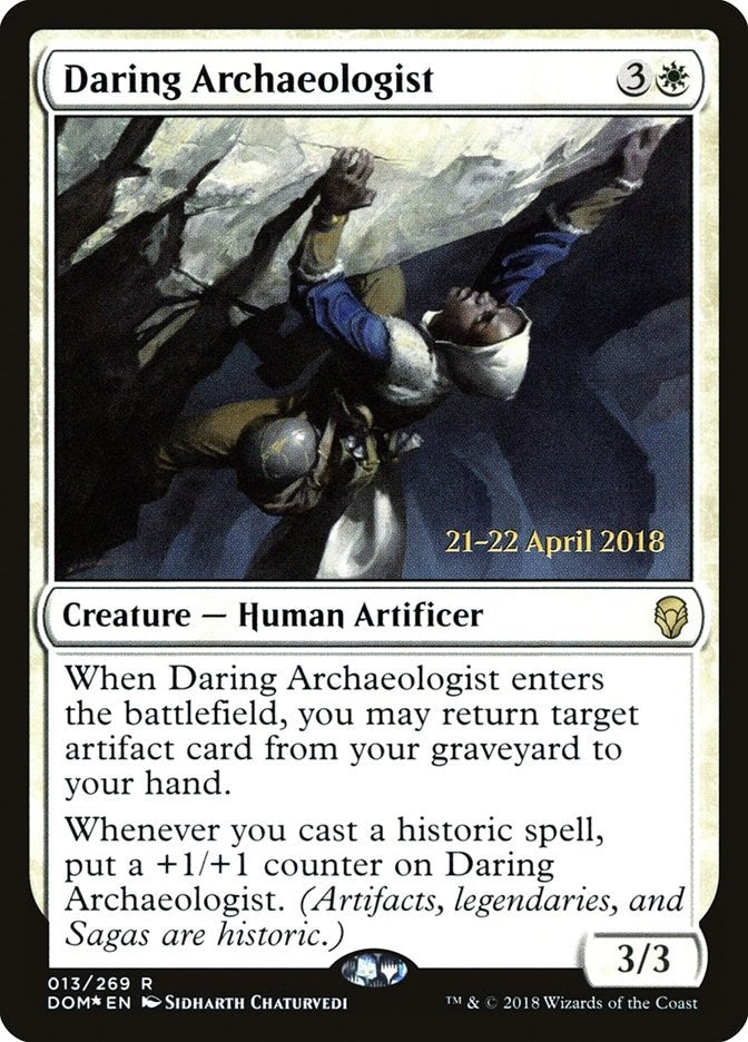 Image for Daring Archaeologist (13) [Prerelease Cards]