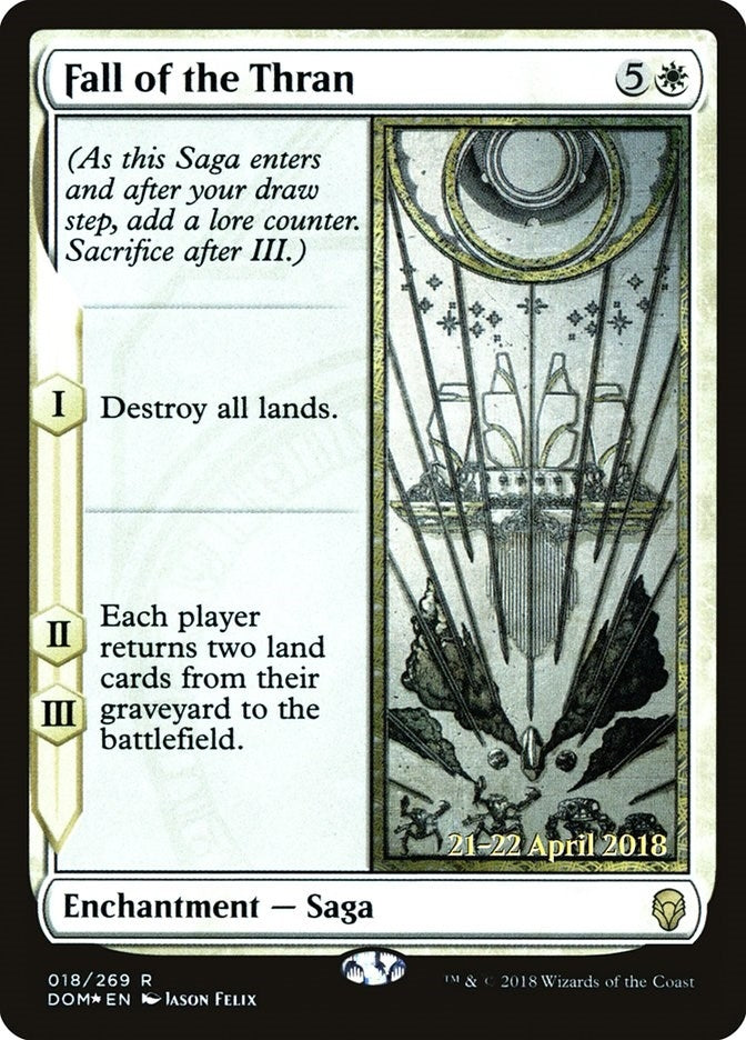Image for Fall of the Thran (18) [Prerelease Cards]