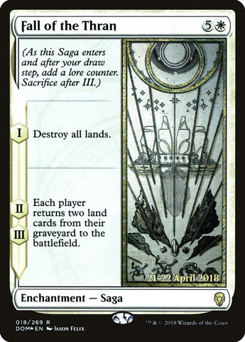 Image for Fall of the Thran (18) [Prerelease Cards]