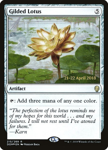Image for Gilded Lotus (215) [Prerelease Cards]