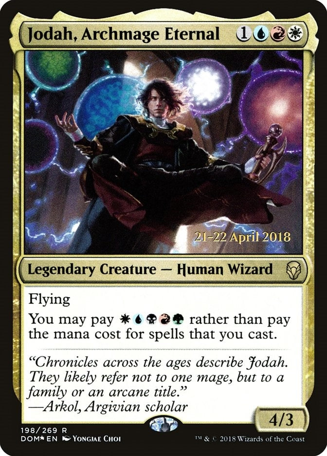 Image for Jodah, Archmage Eternal (198) [Prerelease Cards]