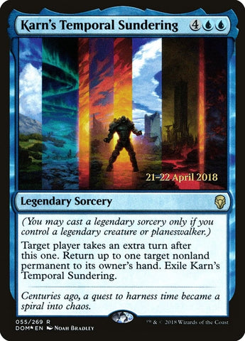 Image for Karn's Temporal Sundering (55) [Prerelease Cards]