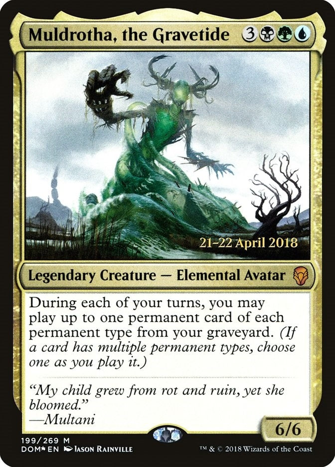 Image for Muldrotha, the Gravetide (199) [Prerelease Cards]