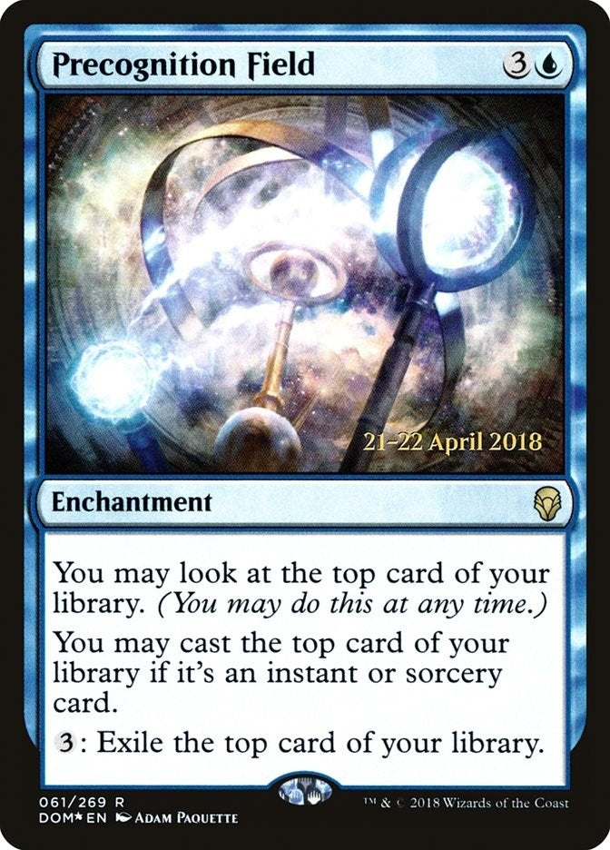Image for Precognition Field (61) [Prerelease Cards]