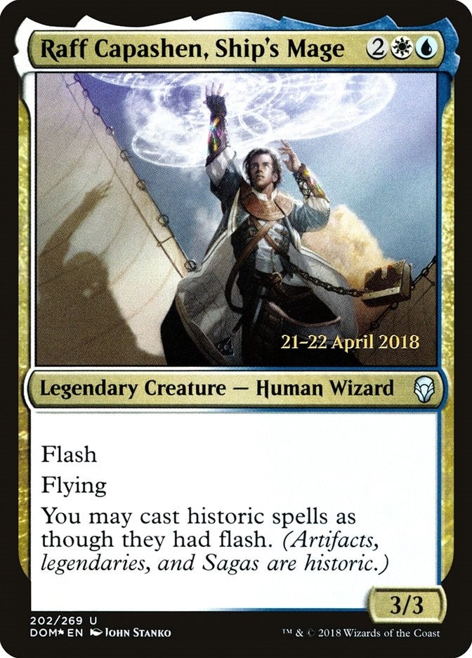 Image for Raff Capashen, Ship's Mage (202) [Prerelease Cards]