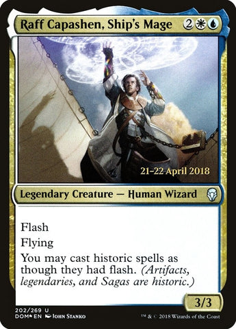 Image for Raff Capashen, Ship's Mage (202) [Prerelease Cards]