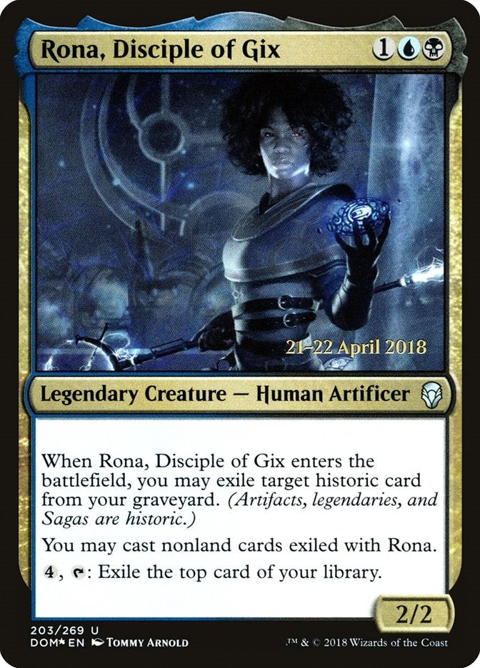 Image for Rona, Disciple of Gix (203) [Prerelease Cards]