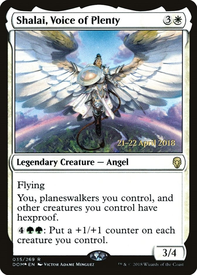 Image for Shalai, Voice of Plenty (35) [Prerelease Cards]