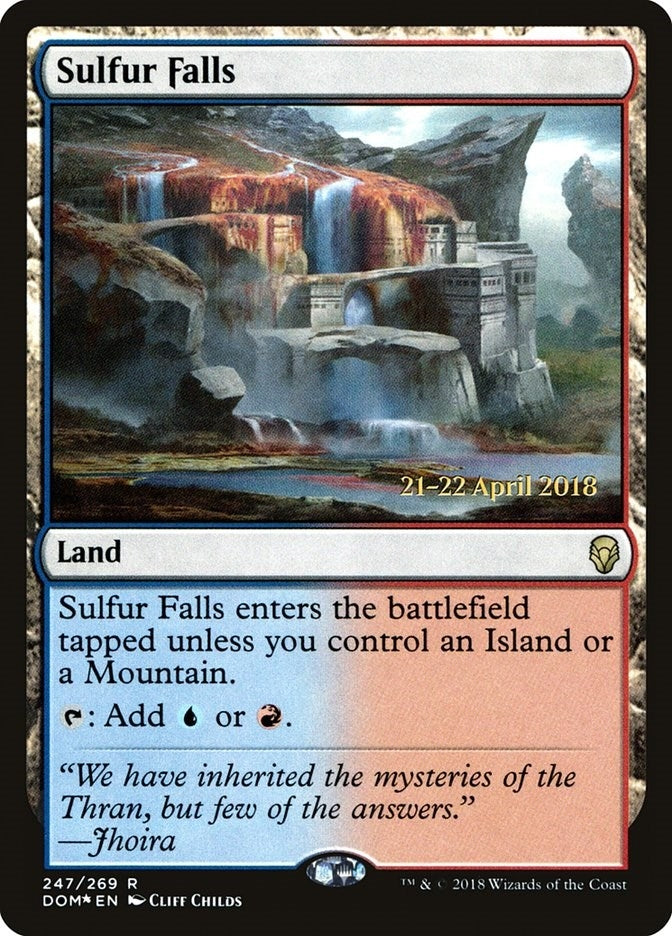 Image for Sulfur Falls (247) [Prerelease Cards]