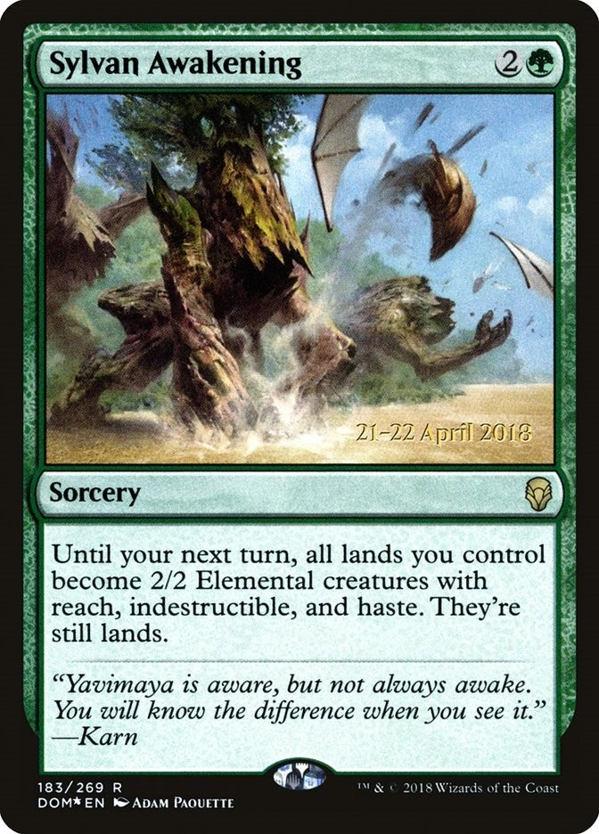 Image for Sylvan Awakening (183) [Prerelease Cards]