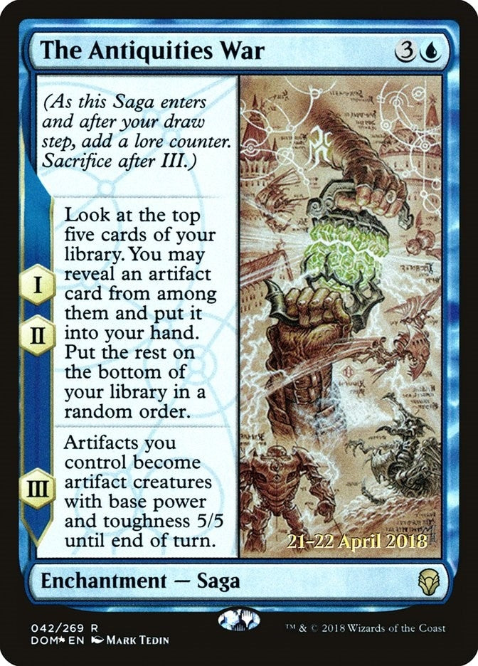 Image for The Antiquities War (42) [Prerelease Cards]