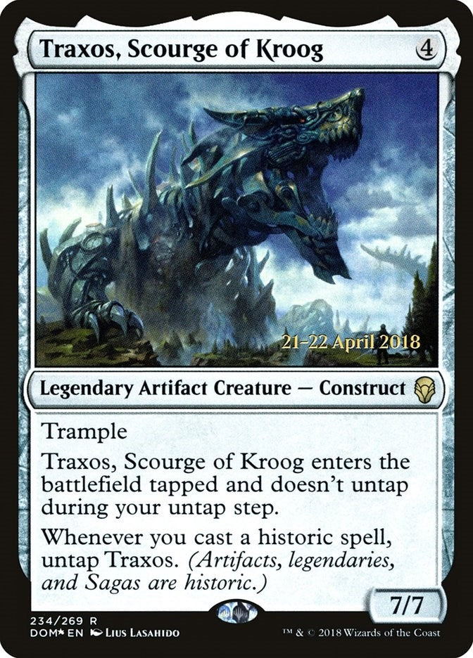 Image for Traxos, Scourge of Kroog (234) [Prerelease Cards]